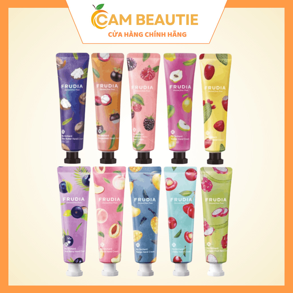 Kem Dưỡng Da Tay Mềm Mịn Frudia My Orchard Fruit Hand Cream 30g Cấp Ẩm Thấm Nhanh Không Bết Dính