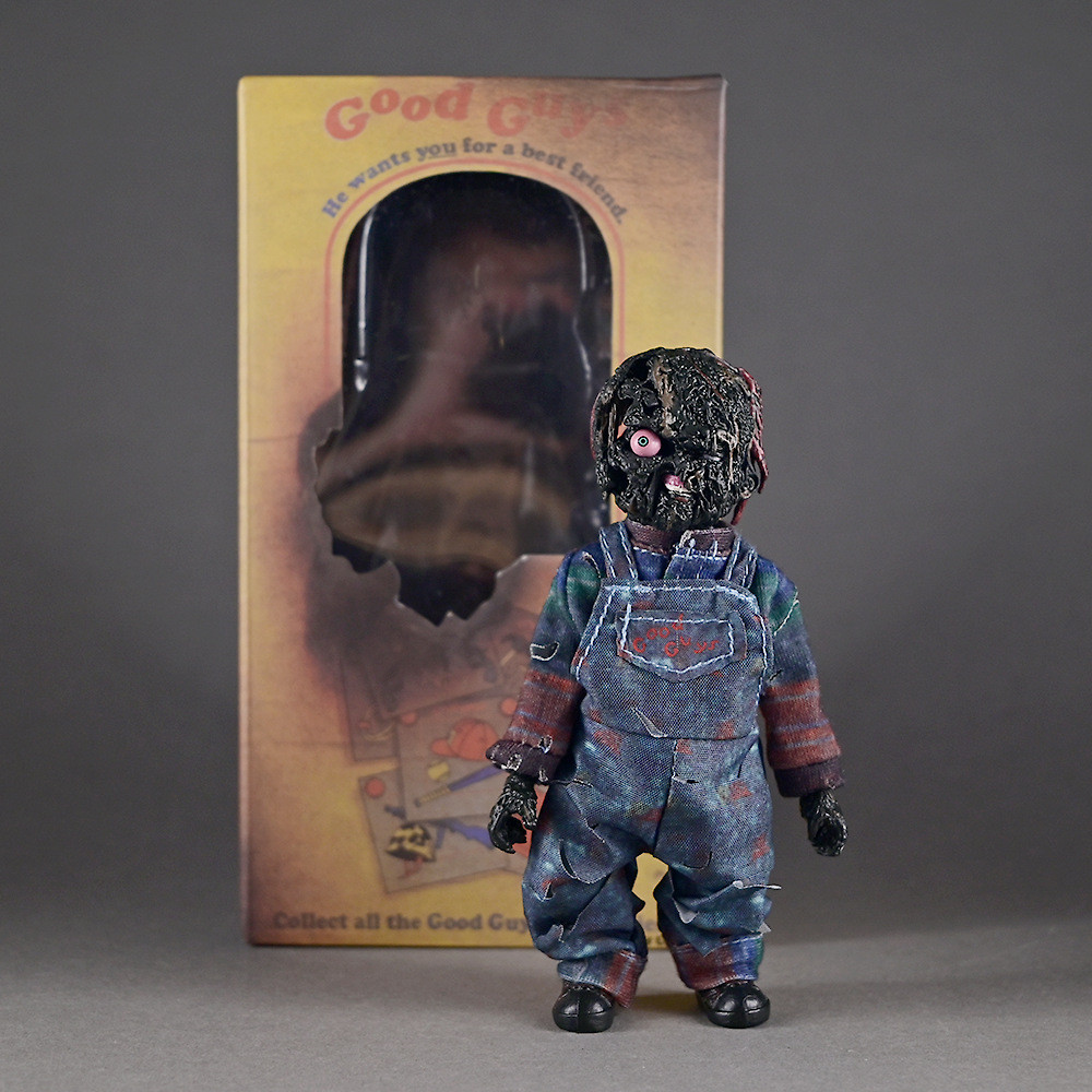 Ma Búp Bê Phục Sinh Hình Phiên Bản Giới Hạn Romper Burnt Phiên Bản chucky Curious Good Doll Đồ Chơi 