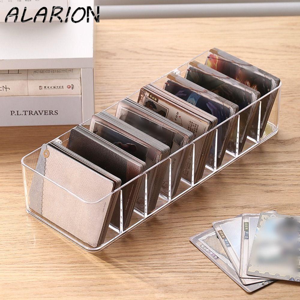 Hộp lưu trữ thẻ ALARION, Hộp đựng thẻ giao dịch dung lượng cao trong suốt, Hộp đựng bộ sưu tập Bộ ch