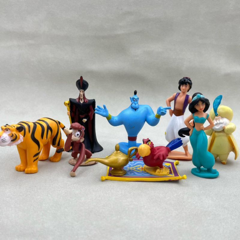Jasmine Jafar Abu Rajah Hình Aladdin Đèn PVC Đồ Chơi Mô Hình
