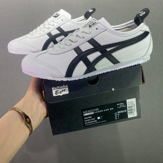 Onitsuka Tiger Mexico66 Giày Chạy Bộ Nam Nữ Onitsuka Mexico 66 Giày Thể Thao D508K-0190