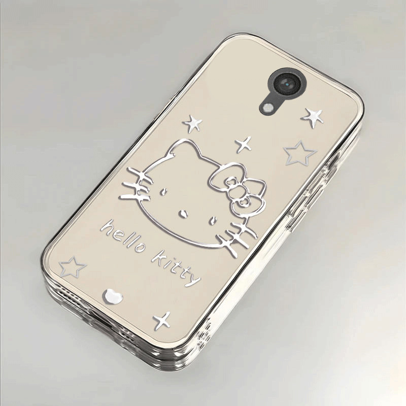 Dành Cho Nokia 235 220 215 4G 2024 Ốp Điện Thoại TPU Mềm Cho NOKIA 235 4G Trong Suốt Dễ Thương Hello