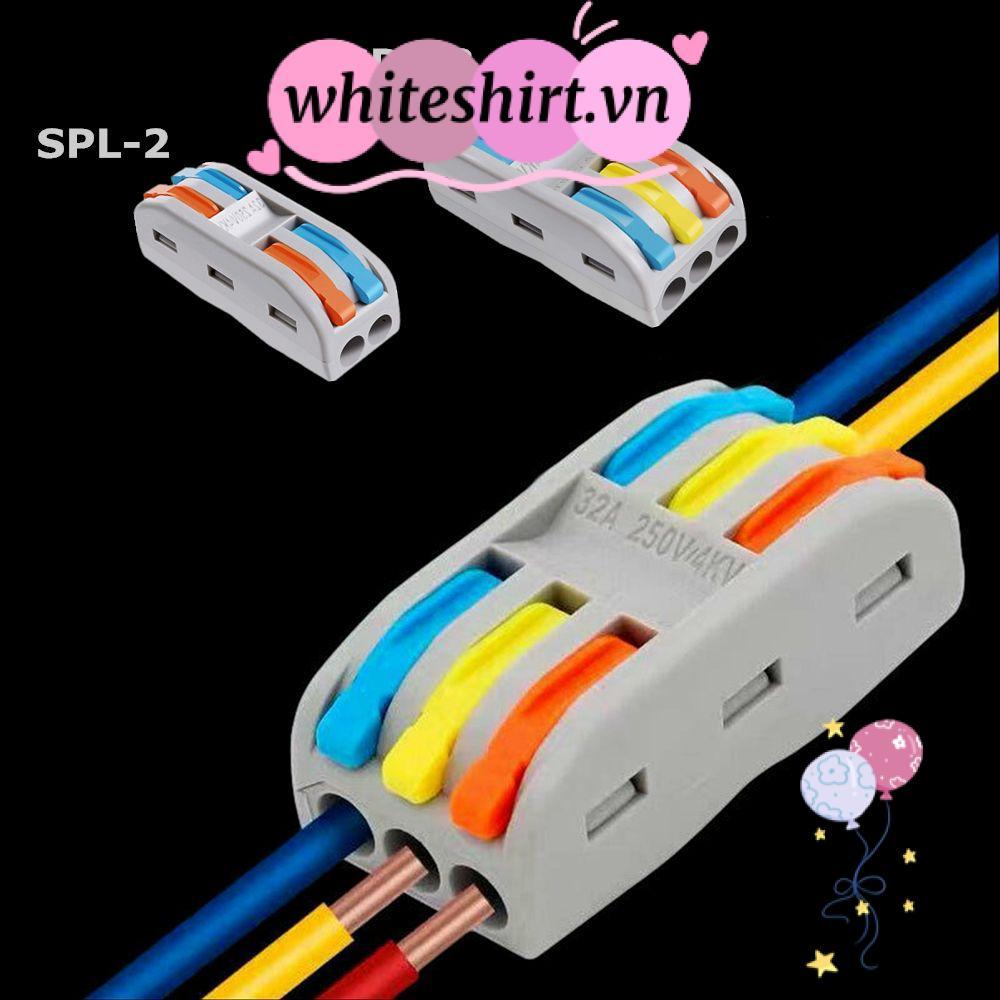 ÁO THUN TRẮNG Đầu nối điện Đa năng PCT SPL Khối đầu cuối chất lượng cao