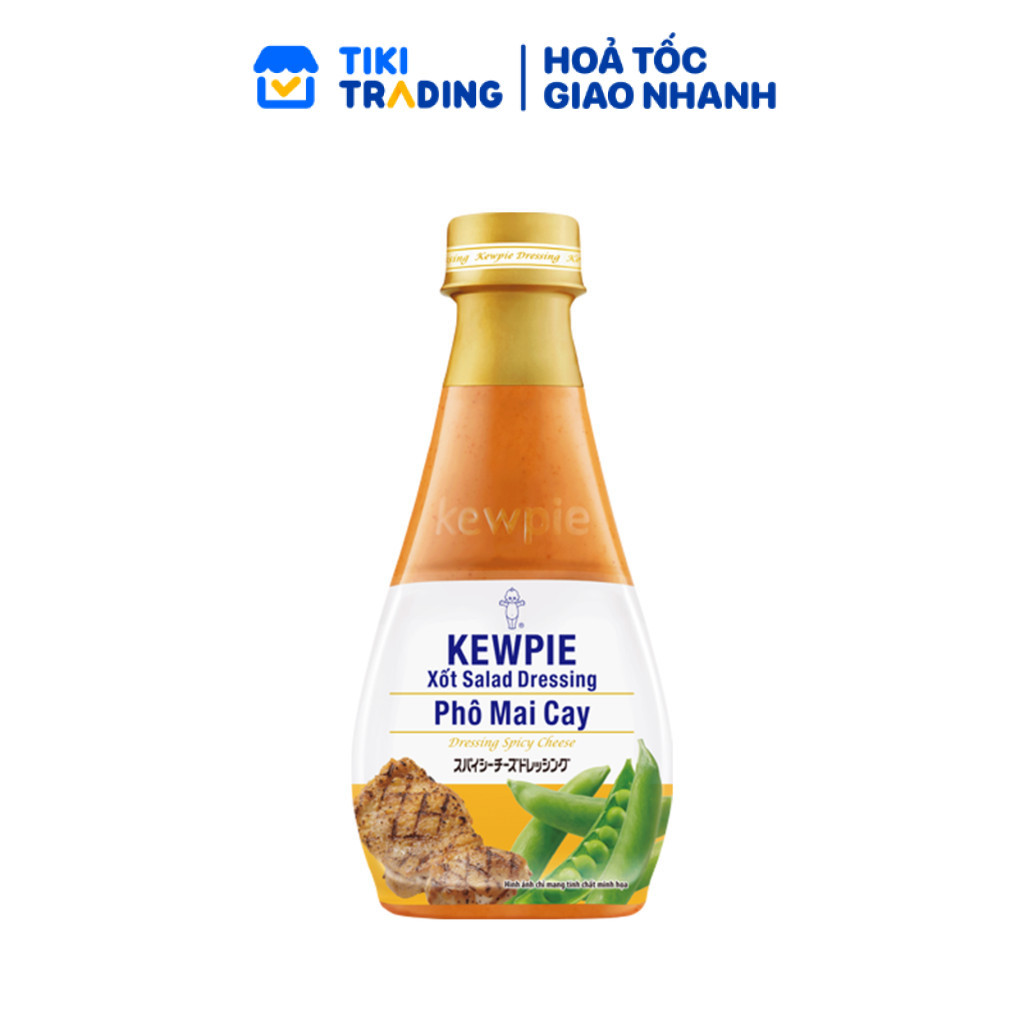 Nước Sốt Phô Mai Cay Kewpie (210ml)