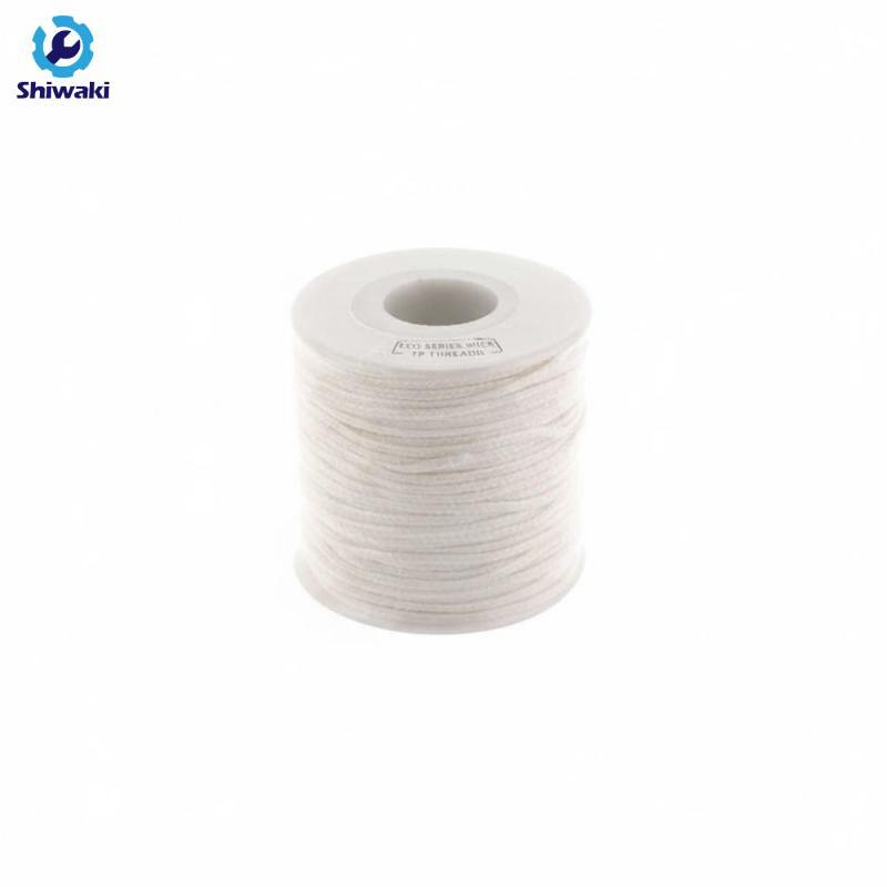 Unwaxed Wick Cord Không khói Cotton Wick Roll Craft Cung cấp ít tro Không mùi cho những người đam mê