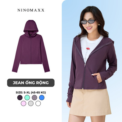 Áo Khoác Nữ Chống Nắng Thể Thao Ninomaxx 2506007