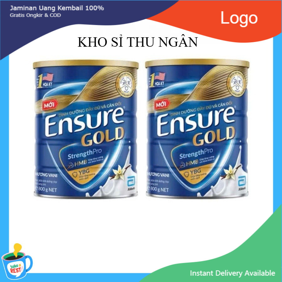 Sữa Bột Ensure Gold Hương Vani 800g