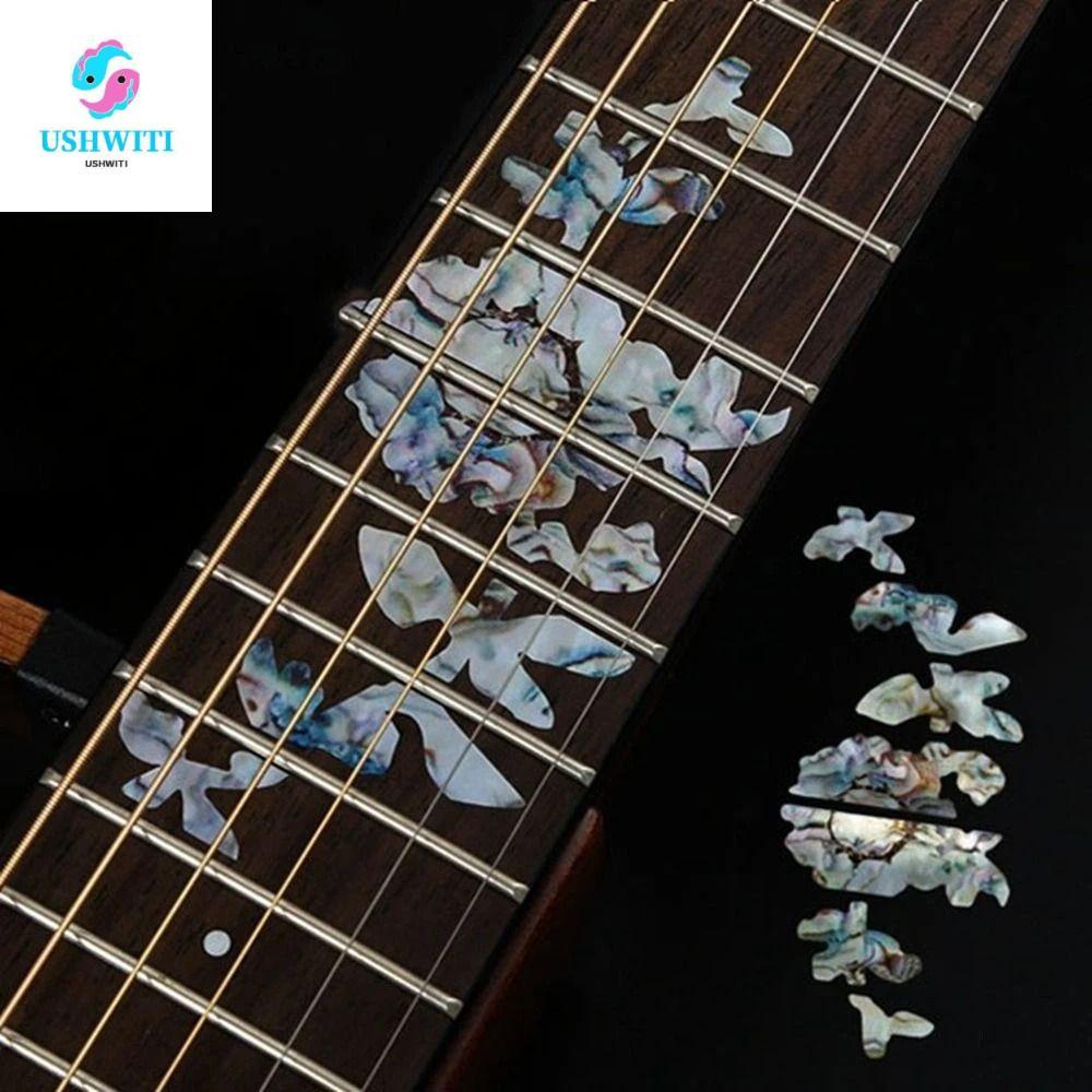 MLINX Cross Inlay Đề Can Bass Nhạc Cụ PET Siêu Mỏng 22 Phong Cách Guitar Inlay Miếng Dán Đàn Guitar 