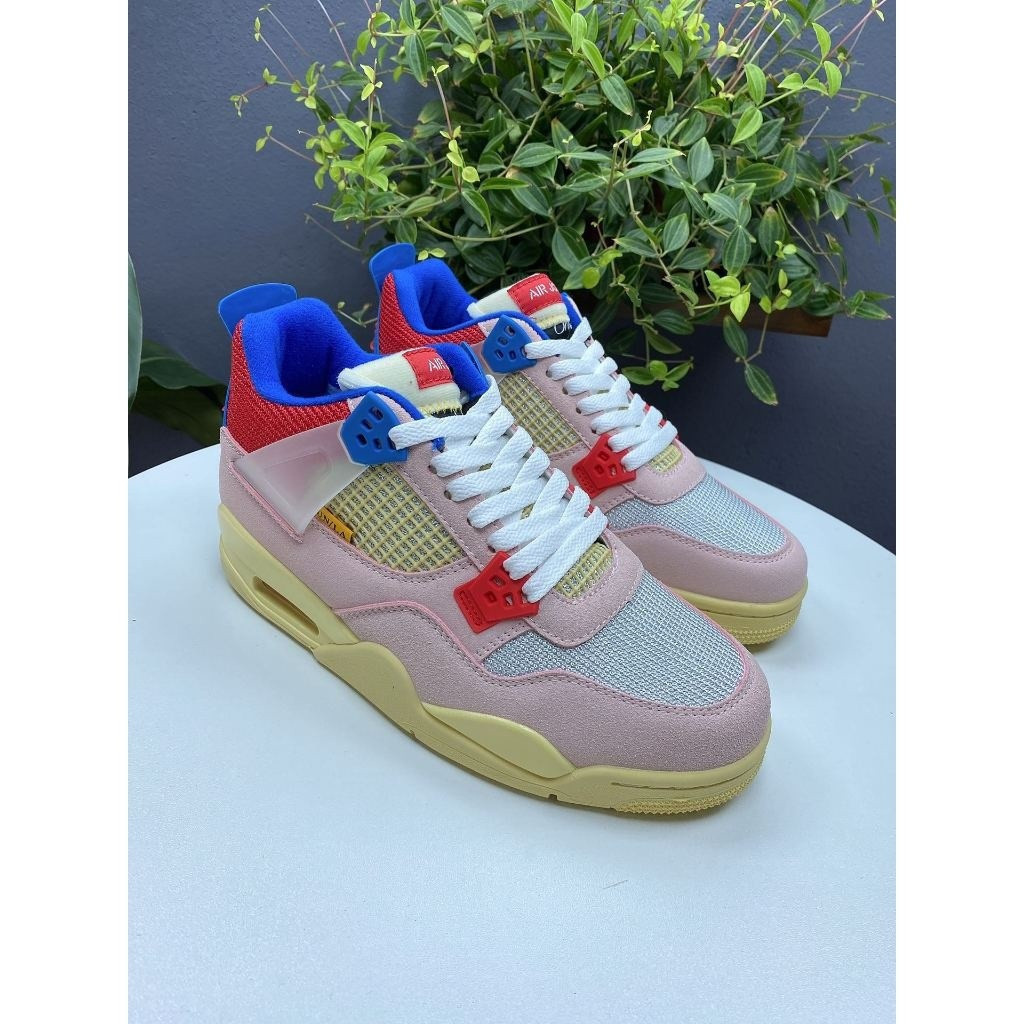 Union LA x Jordan Air Jordan 4 retro sp "ổi băng" Rap Thế hệ mới Chống mài mòn Mid-Top Retro Giày Bó