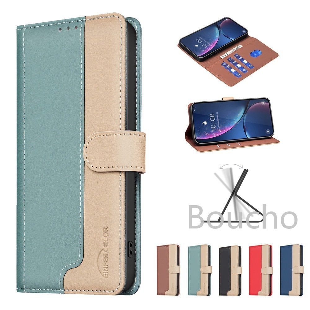 Flip Cover Cho Infinix Note 50 Pro + Case X6856 Nối Từ Bao Da Lật Cho Infinix Note 50X X6857B Ốp Lưn