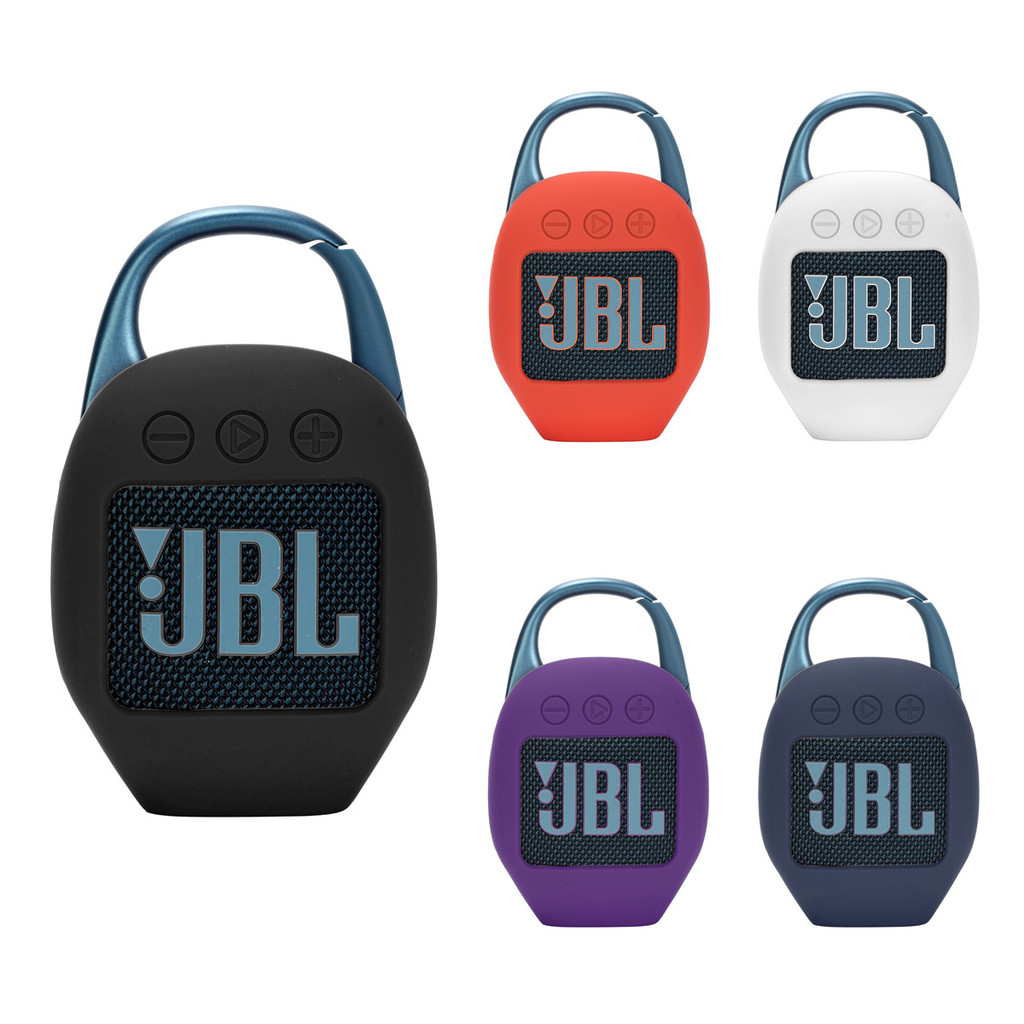 Thích hợp cho Loa Bluetooth JBL CLIP5 Vỏ bảo vệ silicon CLIP5 Vỏ silicon mềm chống sốc âm thanh nổi 