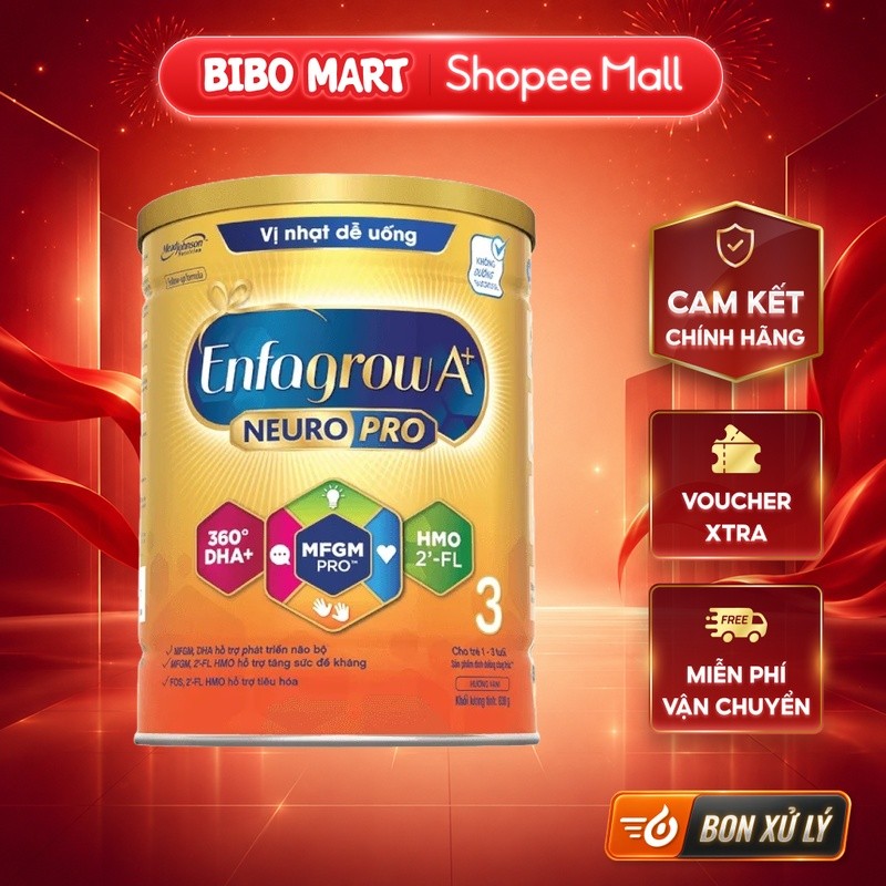 [LIVE] Sữa Enfamil A+ Neuro Pro số 3 - 830g - BM001.1