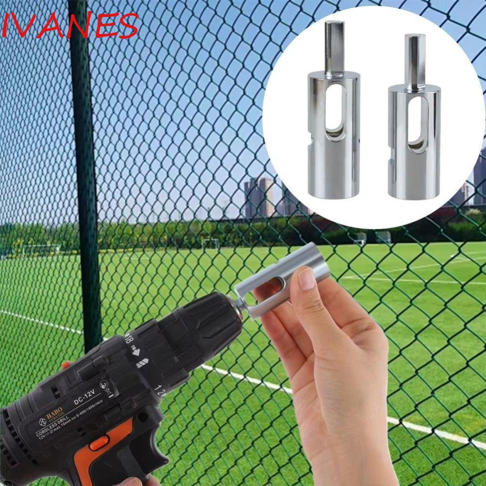 IVANES Twist Ties Tool, 9-Gauge 11 Gauge Fence Wire Twister, Easy Twist Tool Tam Giác Shank 3-Jaw Dr