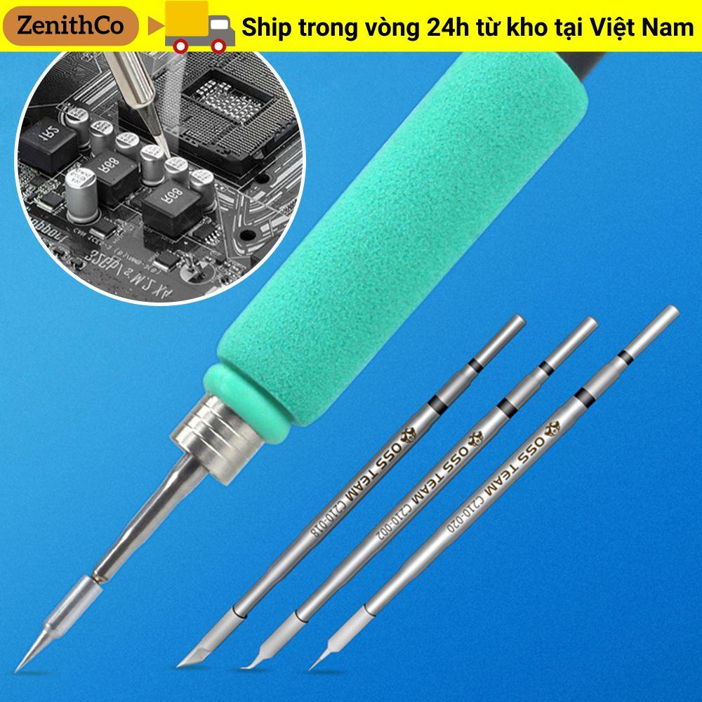 Đầu sắt hàn điện ZENIHCO C210 Đầu đầu bền C210 Series C210-I K SI Dụng cụ hàn