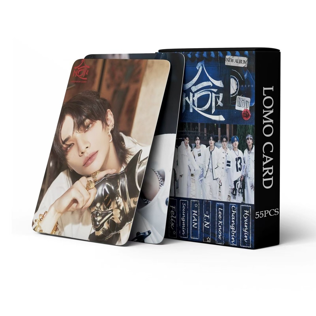Hàng sẵn có 55 StrayKids StrayKids Photocards FELIX Lee Long Fu Fangcan KPOP Star Merchandise LOMO C