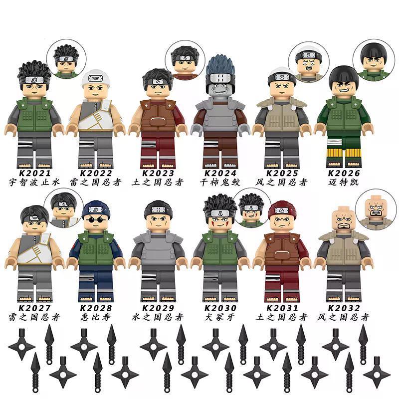 2026 Sản phẩm mới Tương thích Lego Shadow Ninja Xiao Tổ chức Sasuke Kakashi Khối xây dựng lắp ráp Mi