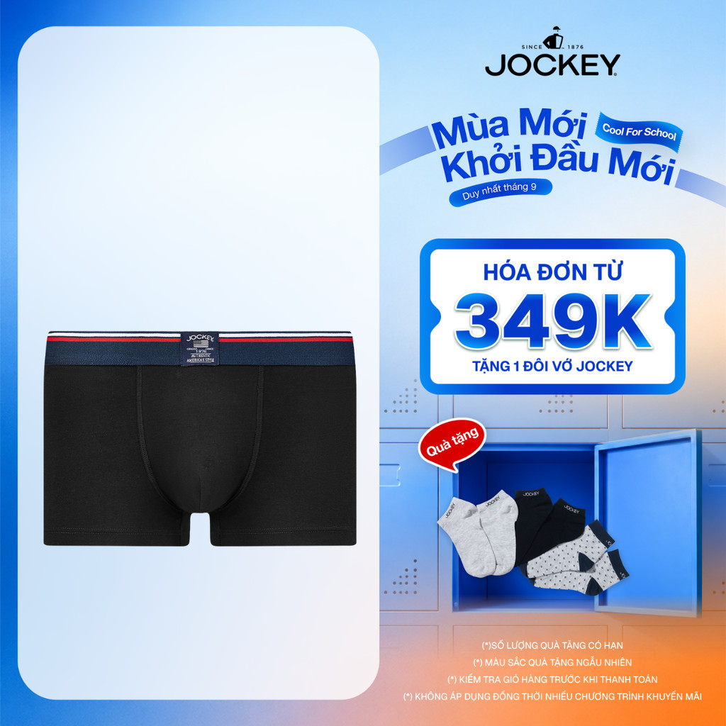 Quần lót cotton nam Jockey dáng trunk - J0070