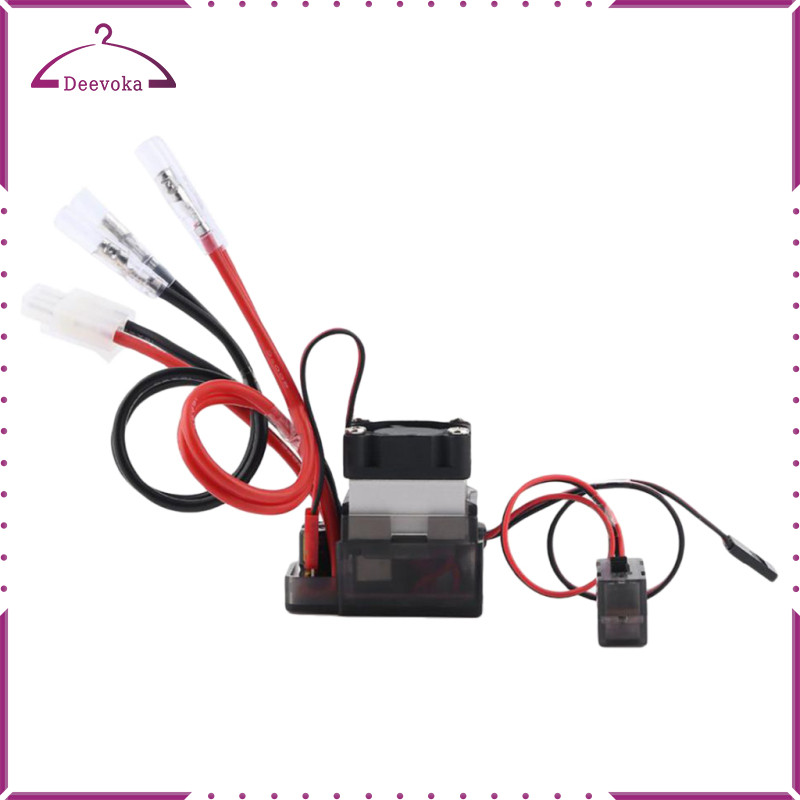 Điều khiển tốc độ động cơ điện tử ESC chải 320A có quạt làm mát & BEC,