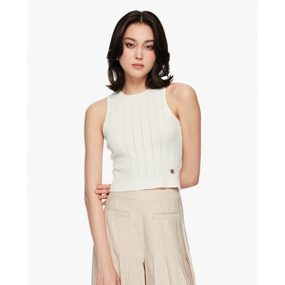 GIGI - Áo ba lỗ nữ cổ tròn phom ôm_G1305K251734-00
