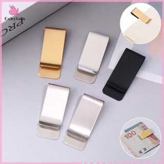 5 Chiếc Đơn Giản Mỏng Kim Loại Kẹp Tiền Di Động Đa Năng Kinh Doanh Kẹp Thẻ Nam Ví Đựng Thẻ Kinh Doanh Ví Kẹp Tiền Mặt [MỚI]