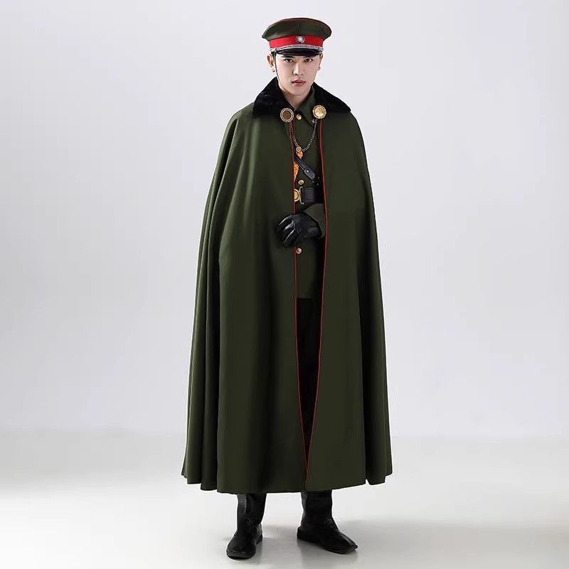 Thuê Trung Hoa Dân Quốc Quân Đồng Phục Dashuai Trang Phục cos Cũ Jiumen Chân Dung Gia Đình Sườn Xám 