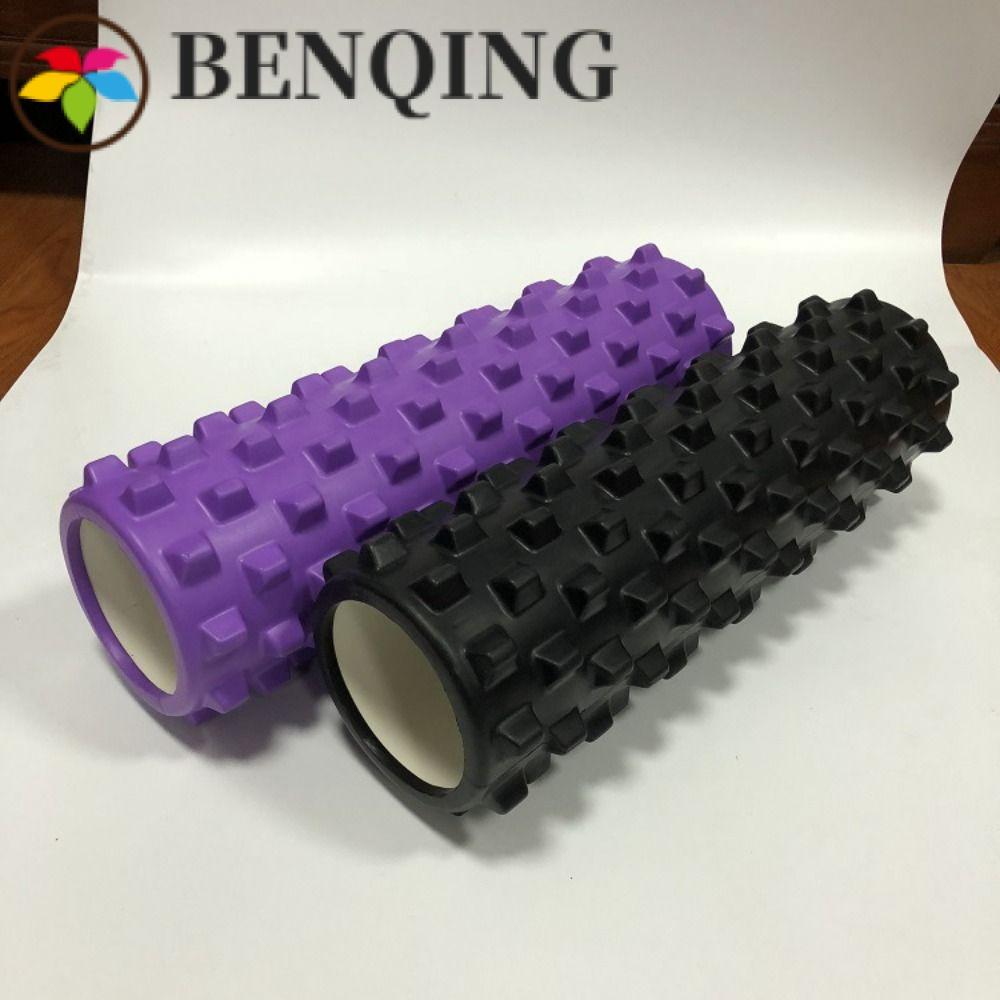 BENQING Yoga Pilates Foam Roller, Trigger Point EVA Foam Yoga Foam Massage Roller, Con lăn định hình