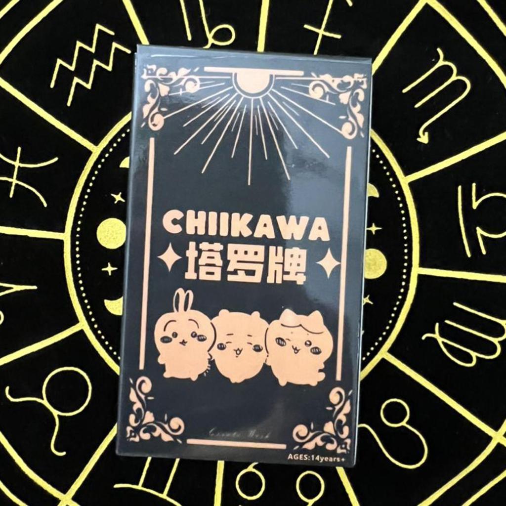 Hoạt Hình Anime Chiikawa Tarot Cards Vui Nhộn Giải Trí Ban Trò Chơi Tarot Số Phận Bói Toán Dụng Cụ l