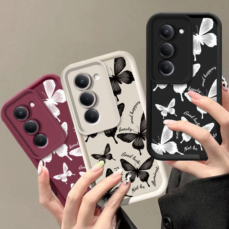 Dành Cho Xiaomi Redmi 15 / 15C 4G 5G Vỏ Thời Trang Cô Gái Bướm Ốp điện thoại Cho Redmi 15C 15C Silic