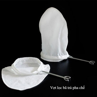 Túi vải lọc trà cỡ nhỏ, túi lọc bã trà cafe đồ pha chế size 22 x 23x 1 (cm)