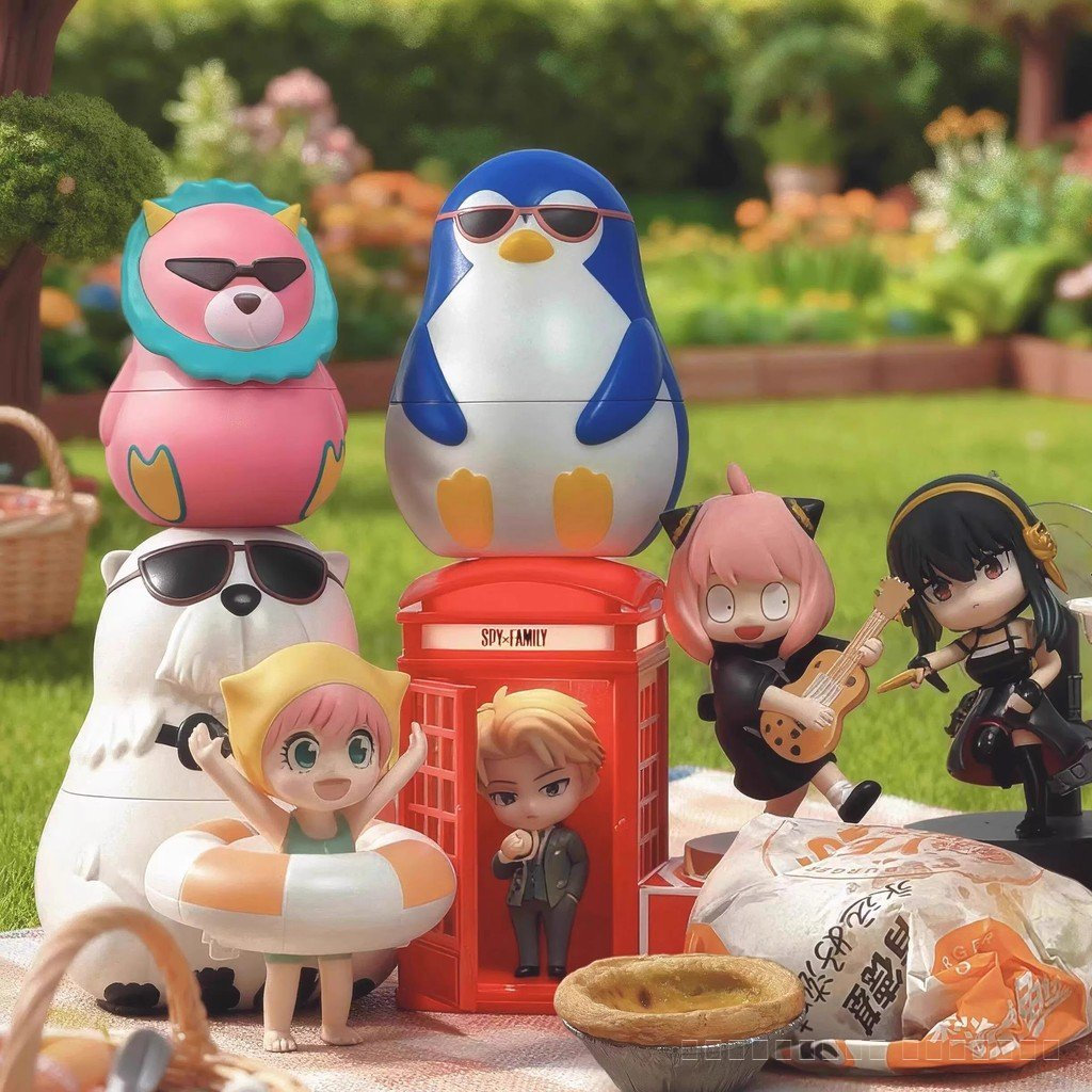 KFC KFC Aniya KFC Spy Play House Set Baby Bond Dusk Yor Phụ kiện đồ chơi 2025 Sản phẩm chính hãng