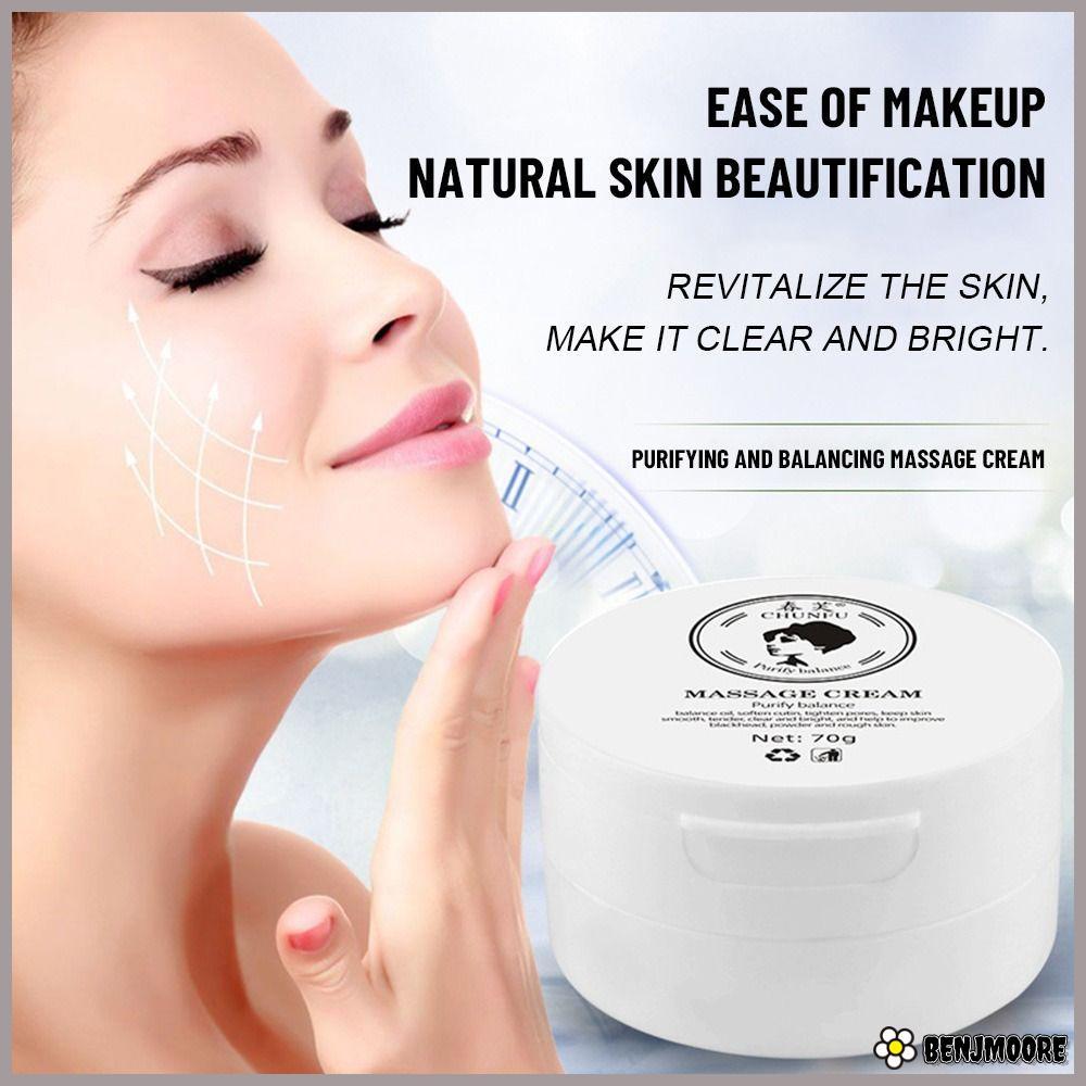 BENJMOORE Clean Shrink Hair Rehydration Bright Skin Beauty Cream Kem Massage chăm sóc da