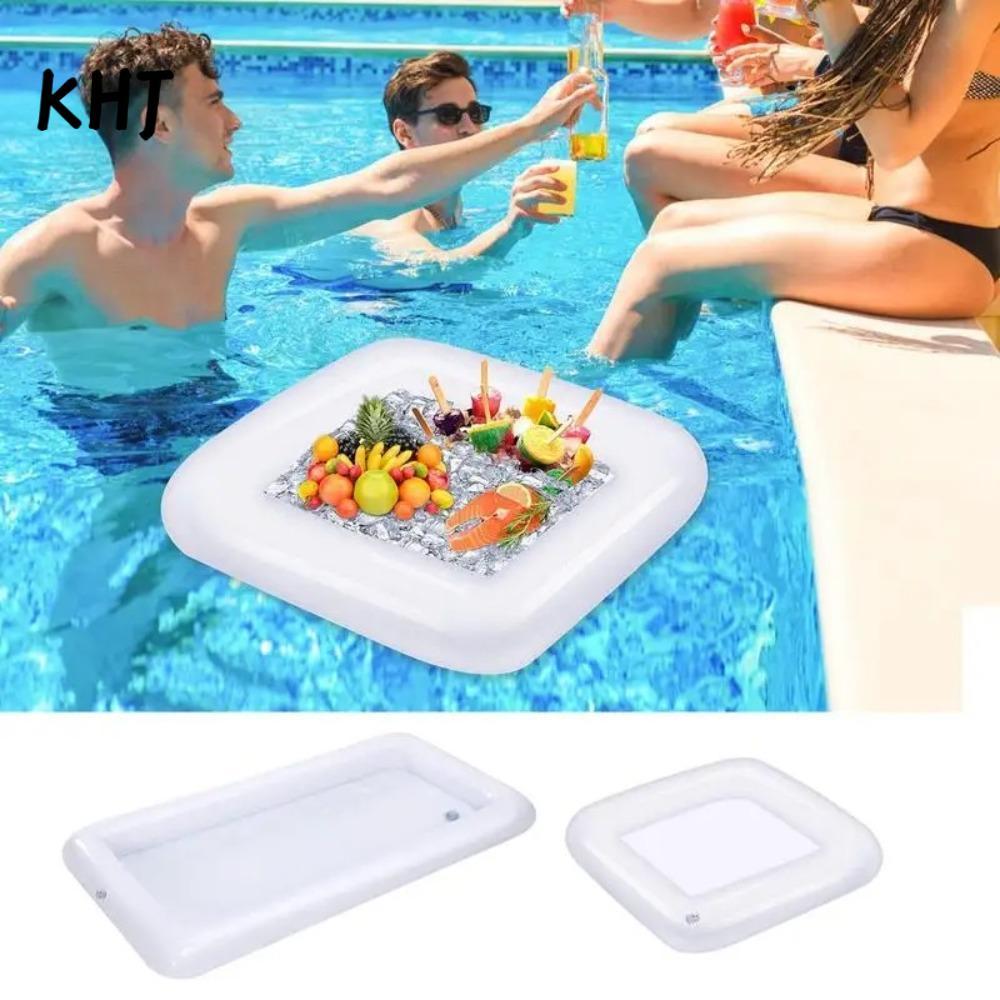 KHJ Salad Bar Khay, Khay Buffet PVC Bể Buffet Khay Buffet, Ngộ nghĩnh Di Động Bơm Hơi Phao Bể Bơi Nư