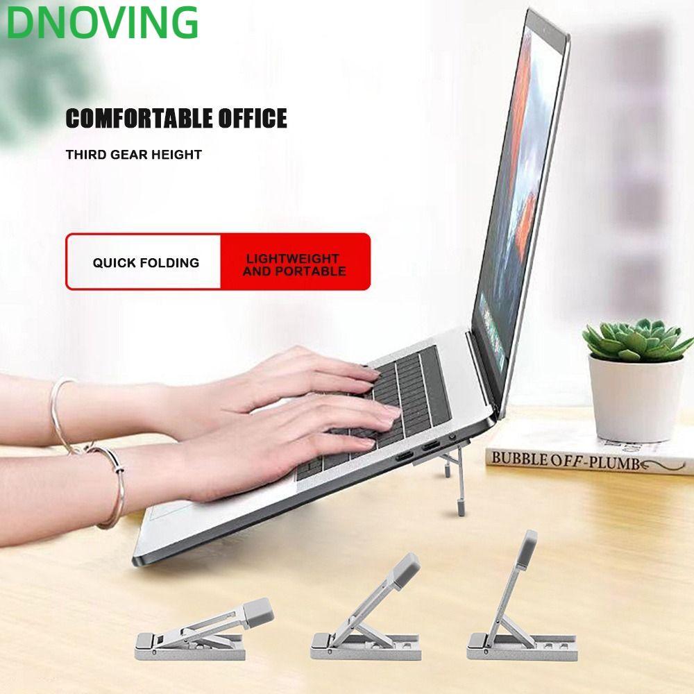 DNOVING 2 Chân Đế Máy Tính, Chân Đế Laptop Di Động 3 Chiều Cao, Hợp Kim Nhôm Mini Có Thể Điều Chỉnh 