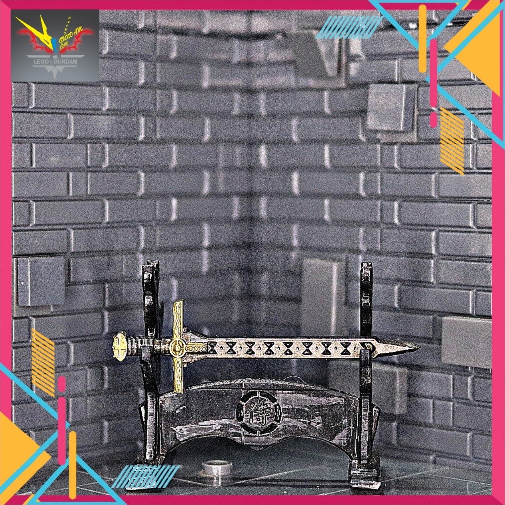 N41 Phụ Kiện In 3D Vũ Khí Fantasy Sword