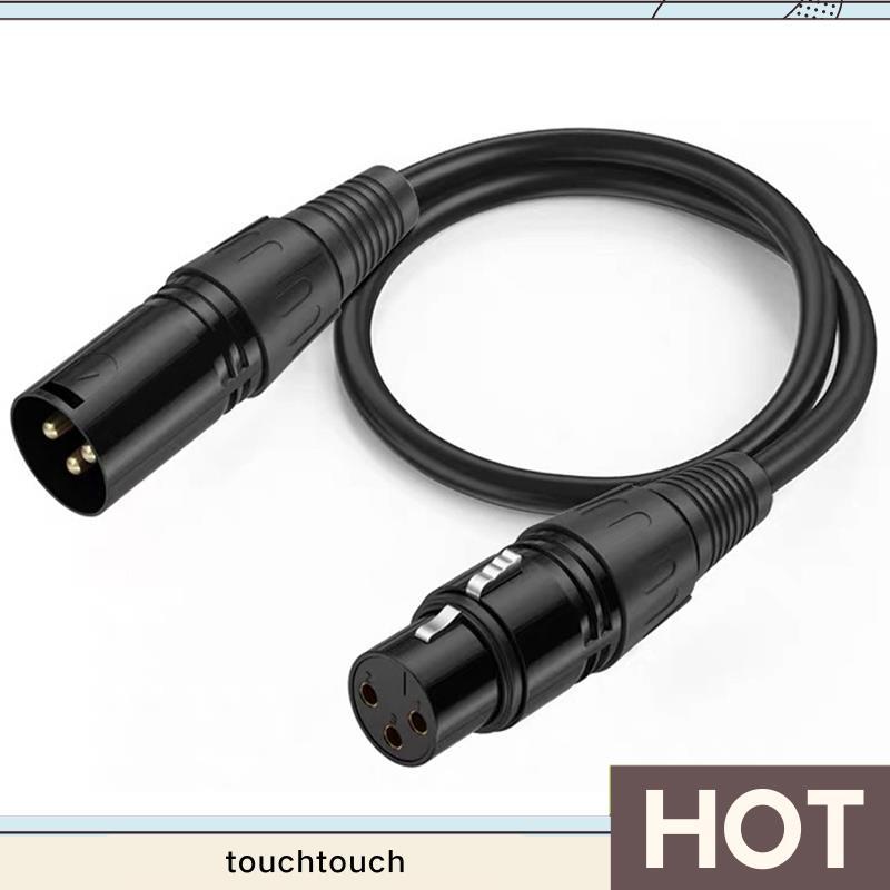 Cáp XLR 3-PIN DMX512 DMX512 Cáp tín hiệu chiếu sáng sân khấu Thiết bị DJ Đầu nối XLR DMX512 Dây nối 