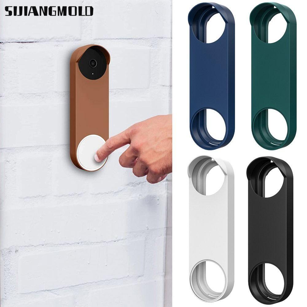Vỏ chuông cửa SIJIANGMOLD cho Google Nest Skin Vỏ bảo vệ bền cho Google Nest
