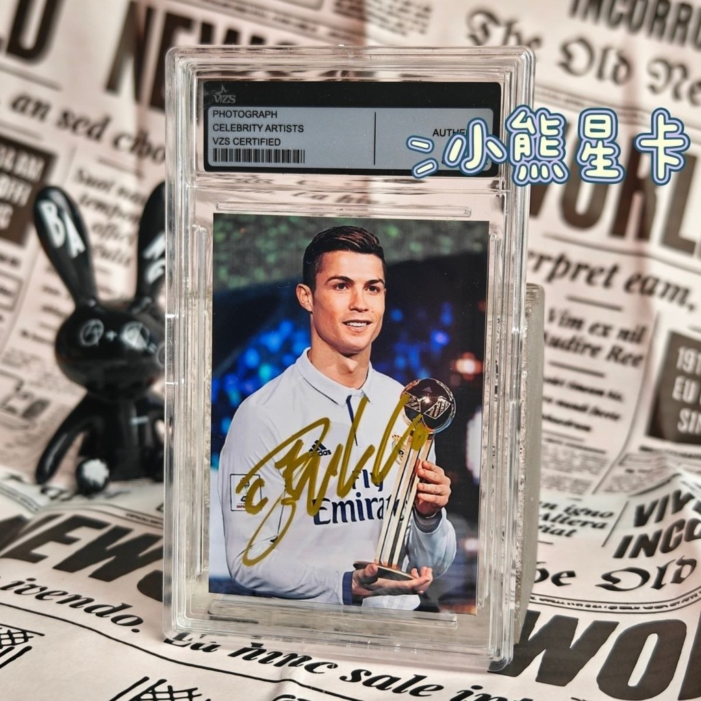Bộ sưu tập Starlight Ronaldo có chữ ký Bộ sưu tập Starlight 3 inch C Lo có chữ ký 10cm Star Sports C