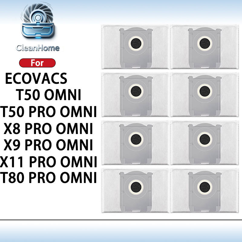 ECOVACS T50 PRO OMNI / T50 OMNI / X8 PRO OMNI / X9 PRO OMNI / X11 PRO OMNI / T80 PRO OMNI Robot Hút 