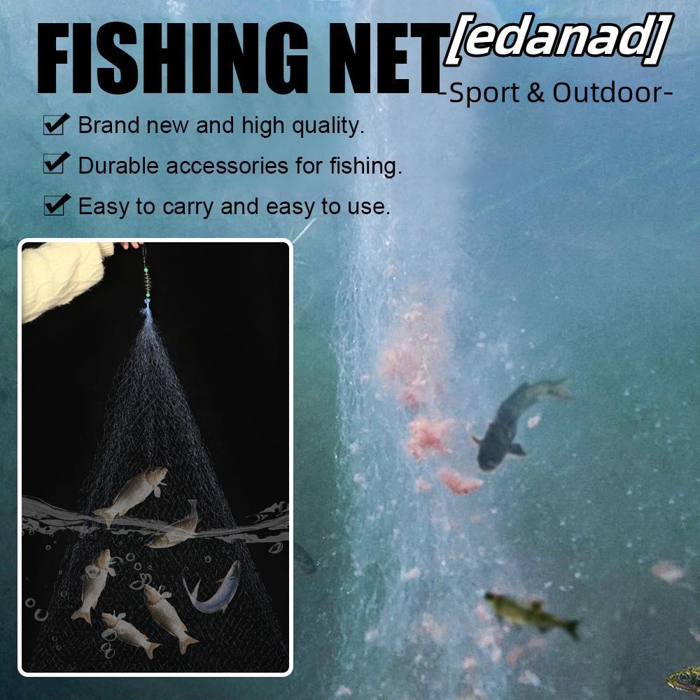 EDANAD Câu Cá Bẫy Câu Cá Phụ Kiện Câu Cá Đồng Bẫy Bẫy Lưới Đúc Lưới Gill