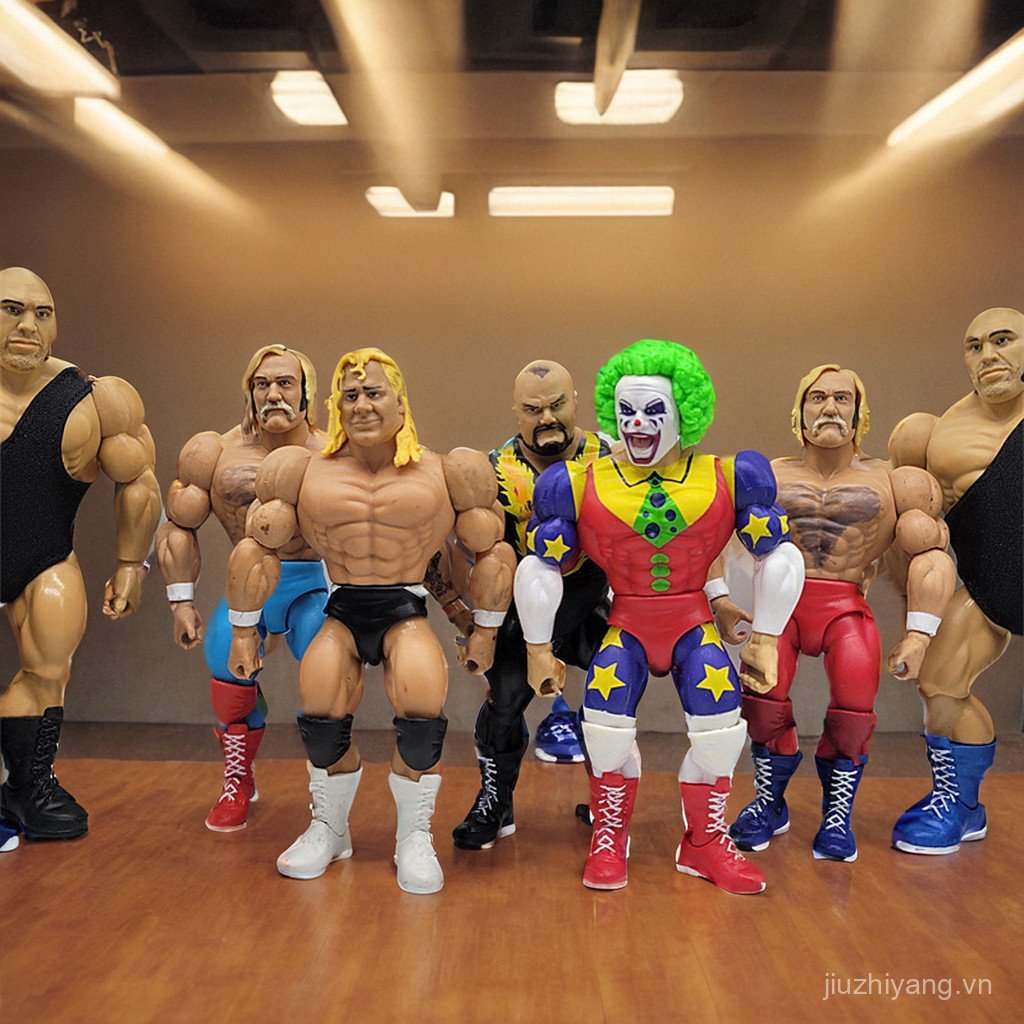 Sản Phẩm Mới Chính Hãng Số Lượng Lớn Mattel Mattel Mattel Wrestler Wrestler 20cm Nhân Vật Hành Động 
