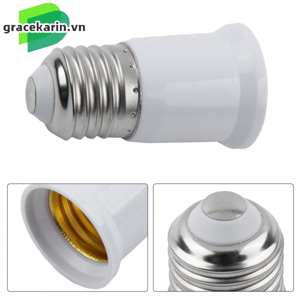 High Quality Extend Socket Base E27 To E27 3cm 1.2 Inch Plastic White 1pc