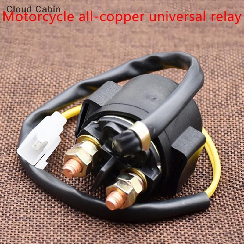 Rơle điện từ khởi động xe máy 12v cho xe tay ga ATV GY6 50-250cc Go-Kart th