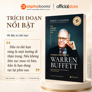 Sách - Phương pháp đầu tư Warren Buffett - Robert G. Hagstrom (Alpha Books)