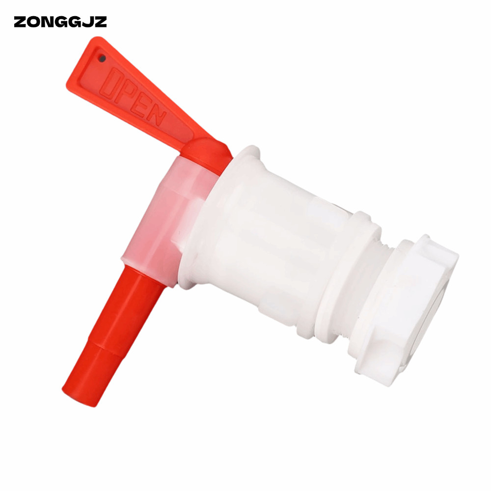 ZONGGJZ Bia Bia Xô Tap, Nhựa Đỏ Đóng Chai Spigot, Phụ Kiện Vòi Bia Nhựa Làm Rượu