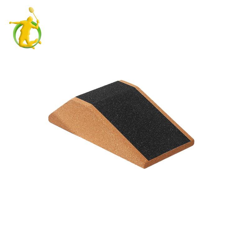 Cork Squat Ramp Khối Yoga Nhẹ Slant Board Tập Gym Gạch tập thể dục để co giãn và Pilates