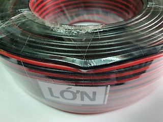 Cuộn dây điện đôi đỏ đen lớn (60m)