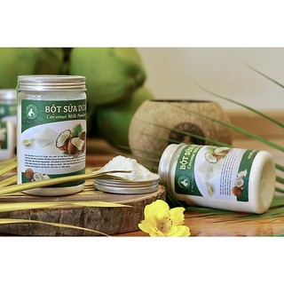 Bột Sữa (Cốt) Dừa Cocofarm hũ 200g dùng pha chế, nấu chè, làm bánh