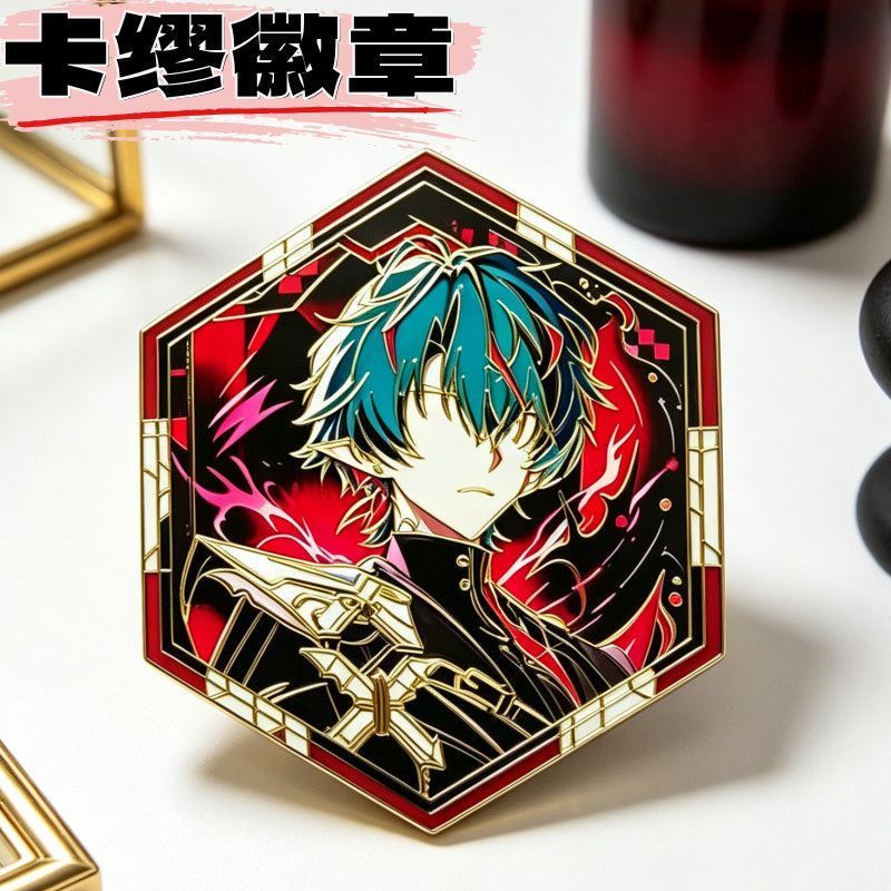 Arknights: Huy hiệu trò chơi lục giác Endfield / Camille / Camille Endfield / gdtw