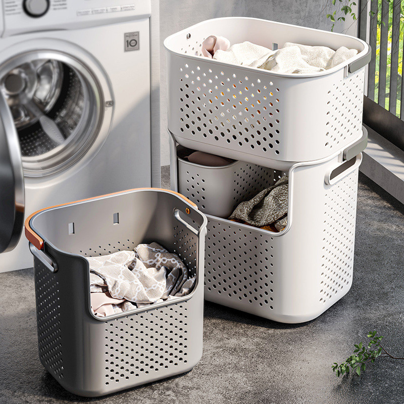 Put dirty clothes y Large capacity laundry basket for bathroom, new product for storing dirty clothe
