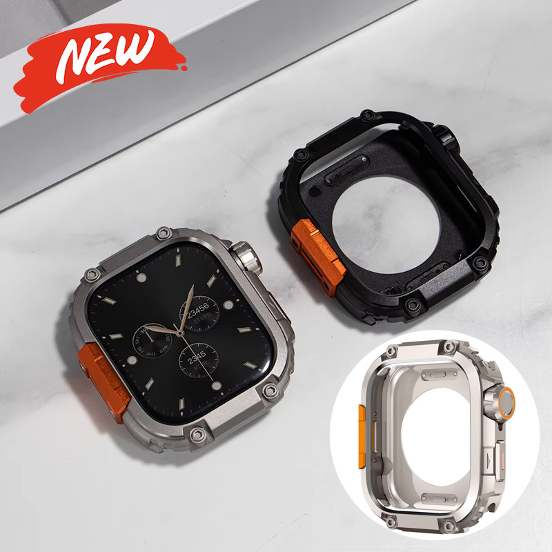 Ốp lưng kim loại chống rơi Tương thích với Apple Watch Series11 / 10 46mm